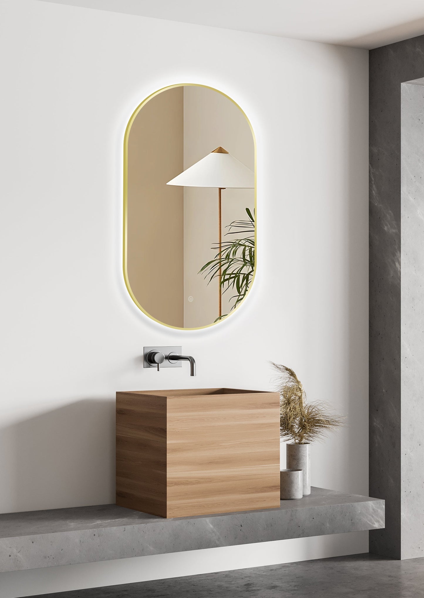 Espejo LED Selene Black