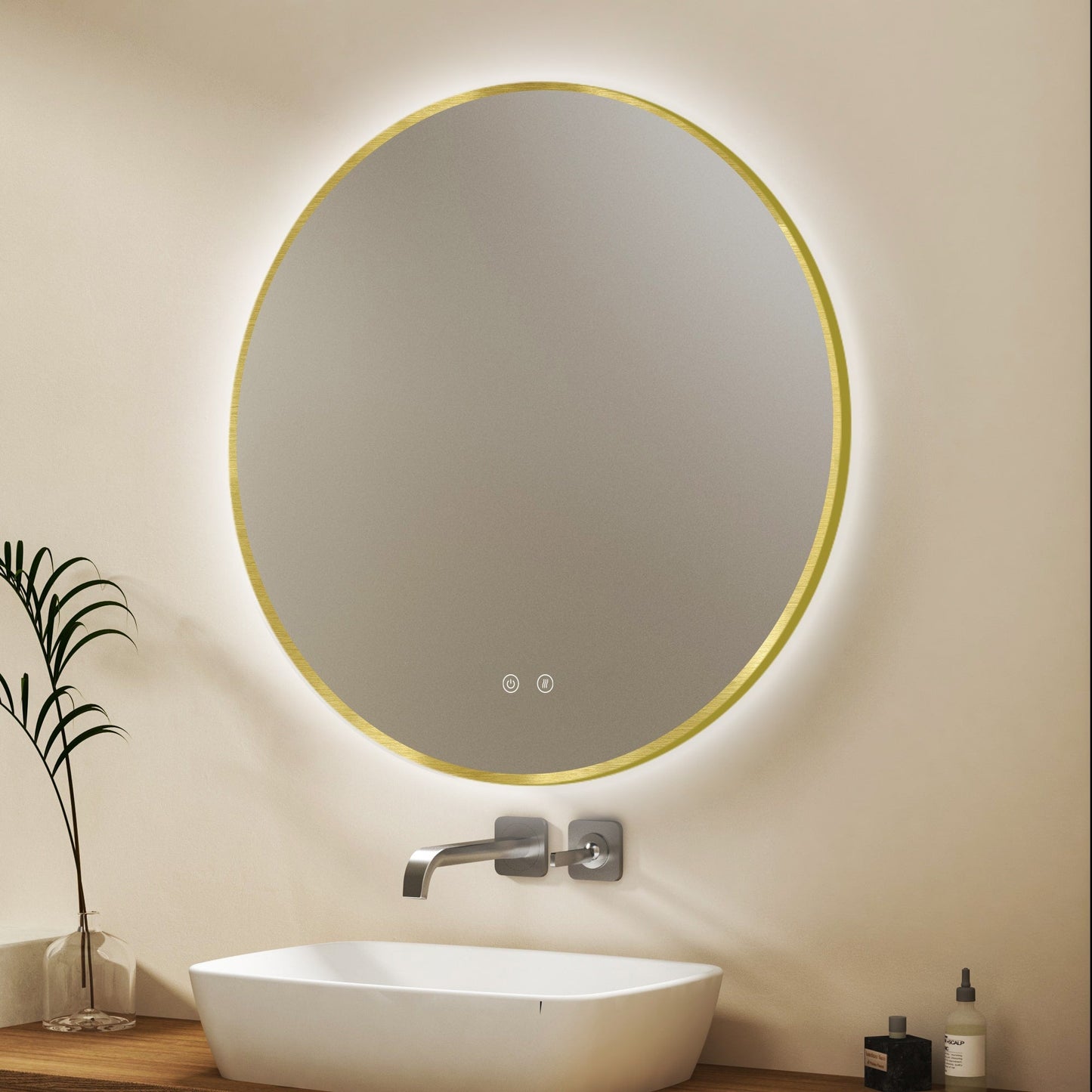 Espejo LED Ares Gold