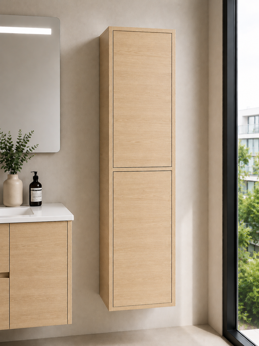 Columna de baño FLORENCIA dos puertas 140 cm