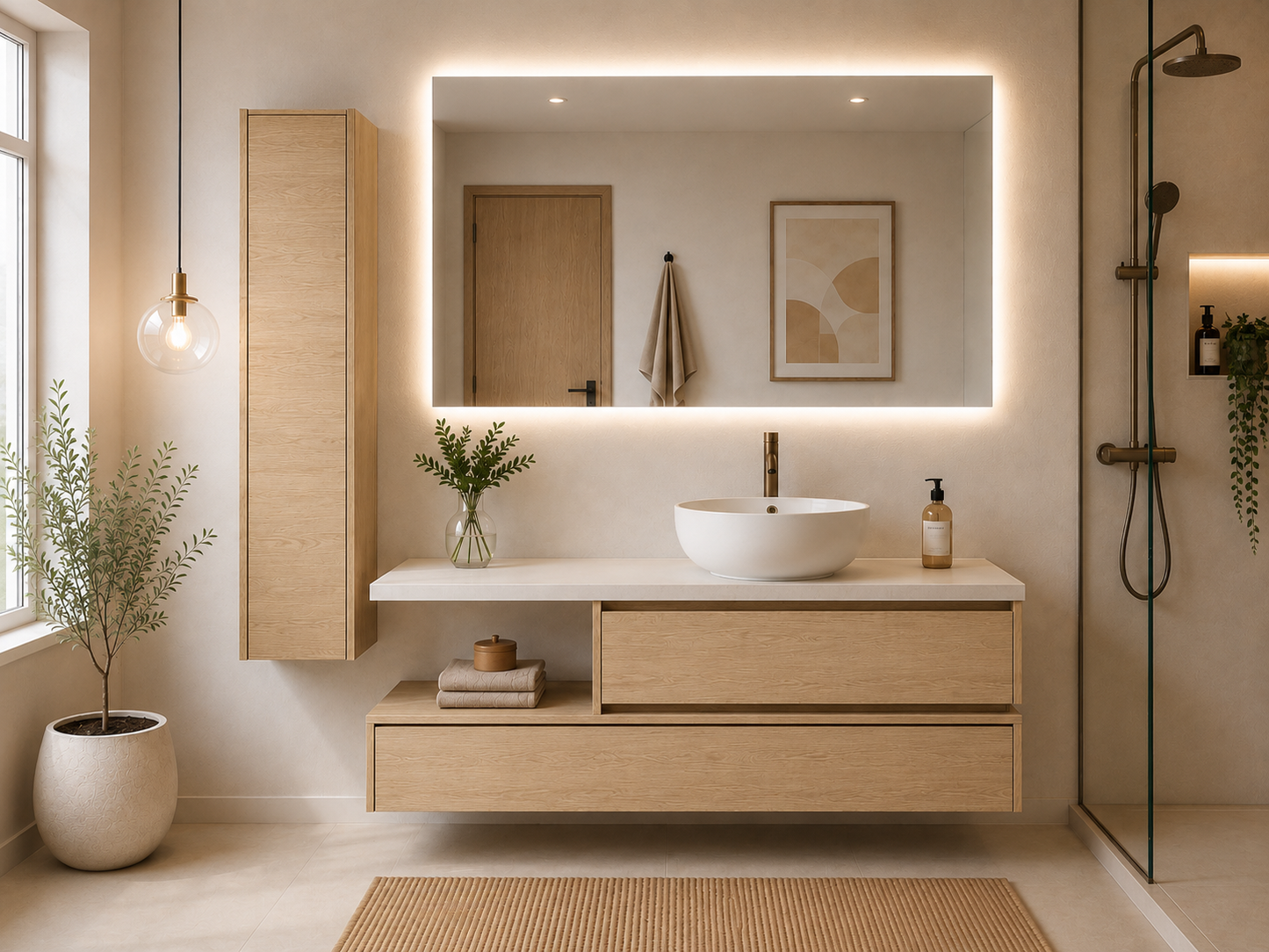 Mueble de baño diseño MENORCA