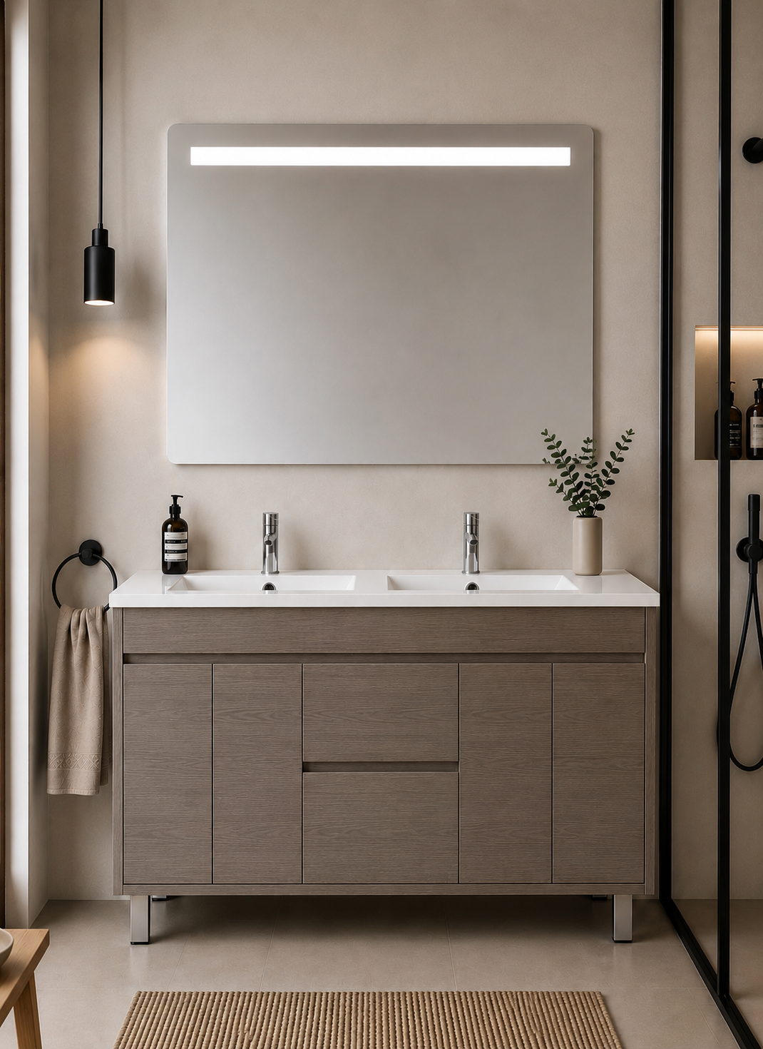 Mueble de baño ISQUIA con lavabo