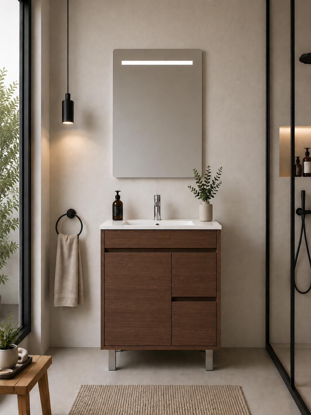 Mueble de baño ISQUIA con lavabo