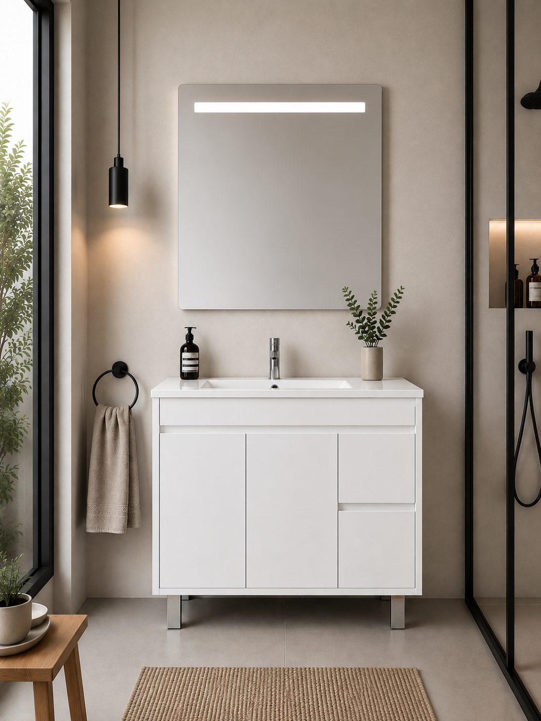 Mueble de baño ISQUIA con lavabo