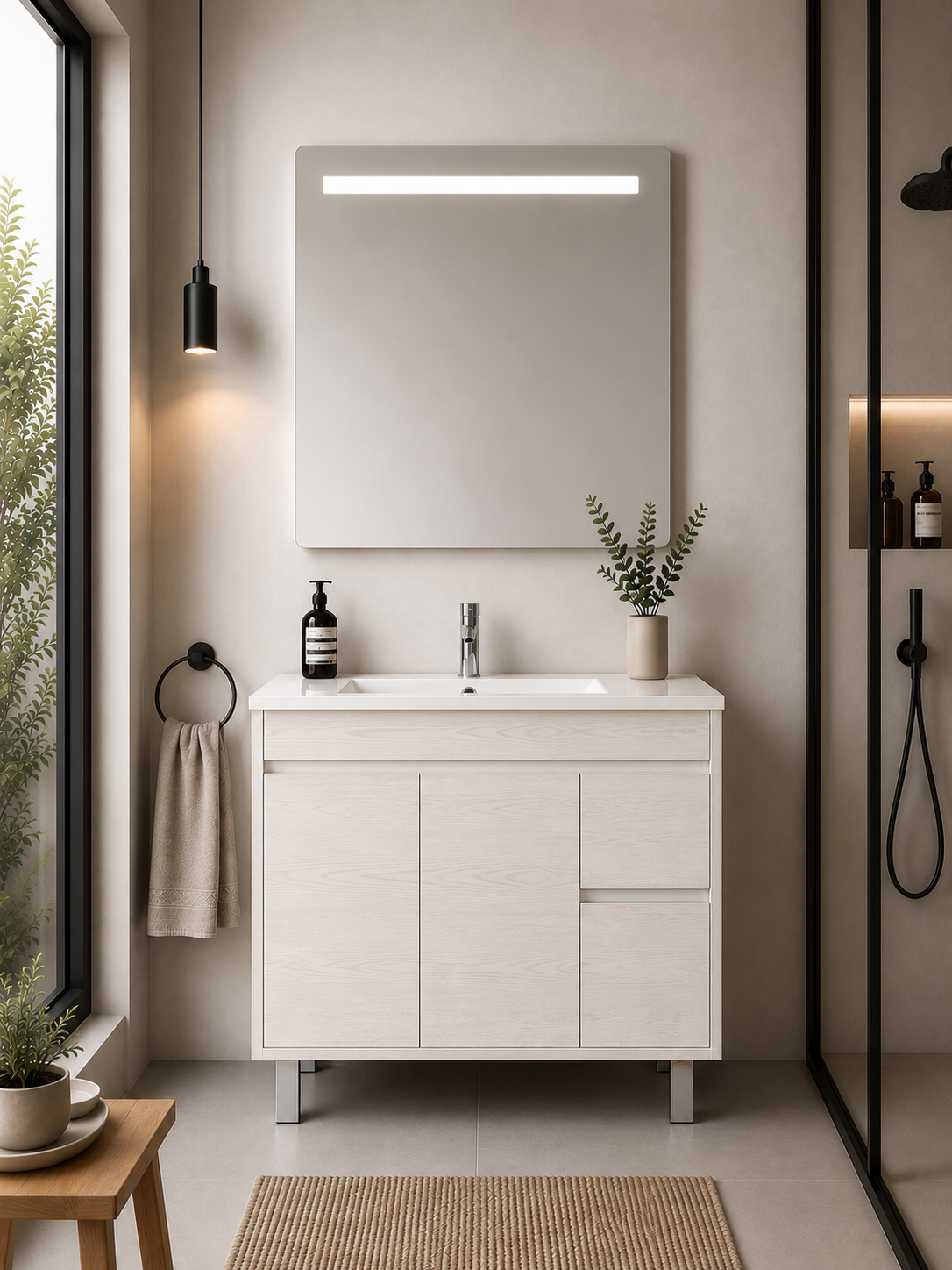 Mueble de baño ISQUIA con lavabo