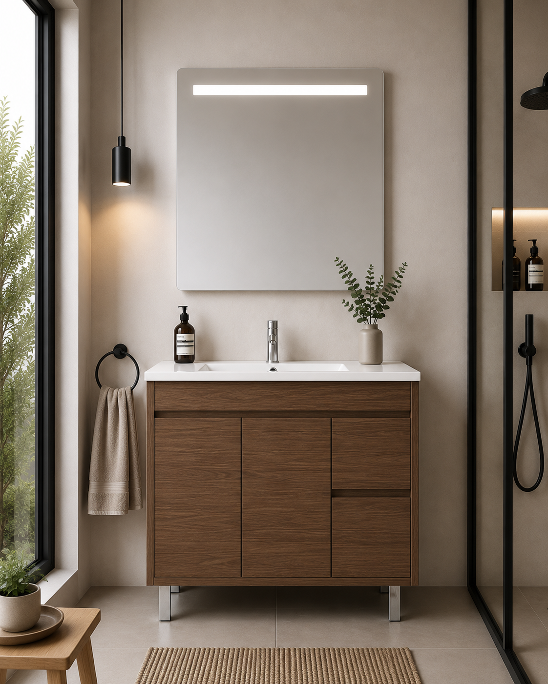 Mueble de baño ISQUIA con lavabo