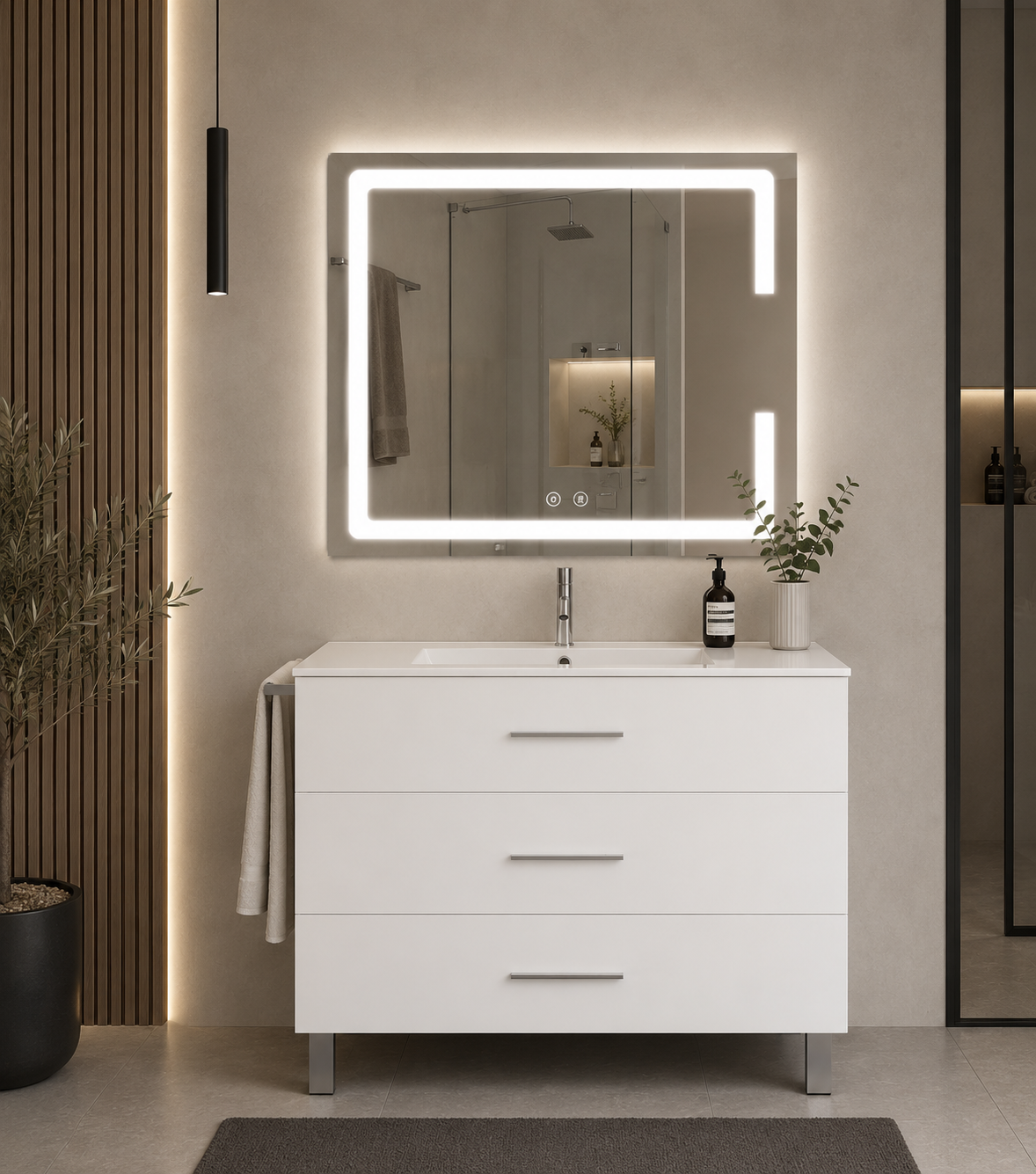 Mueble de baño RIBERA con lavabo