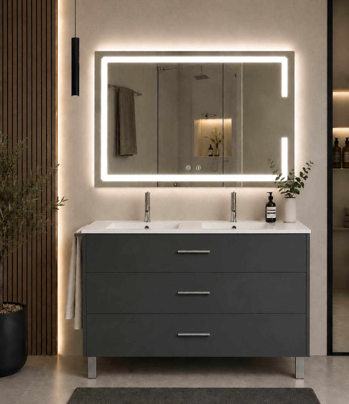 Mueble de baño RIBERA con lavabo