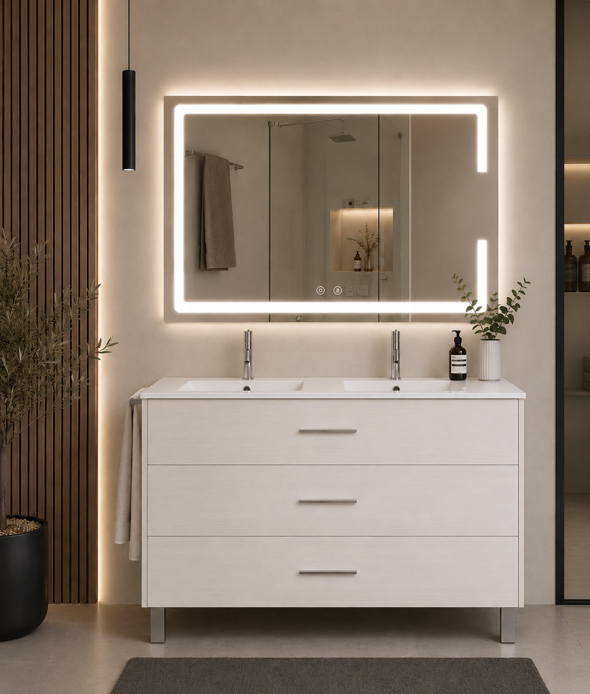Mueble de baño RIBERA con lavabo